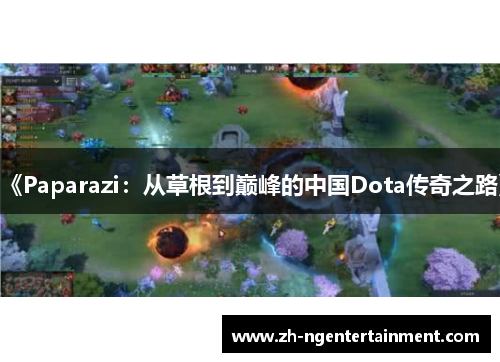 《Paparazi：从草根到巅峰的中国Dota传奇之路》